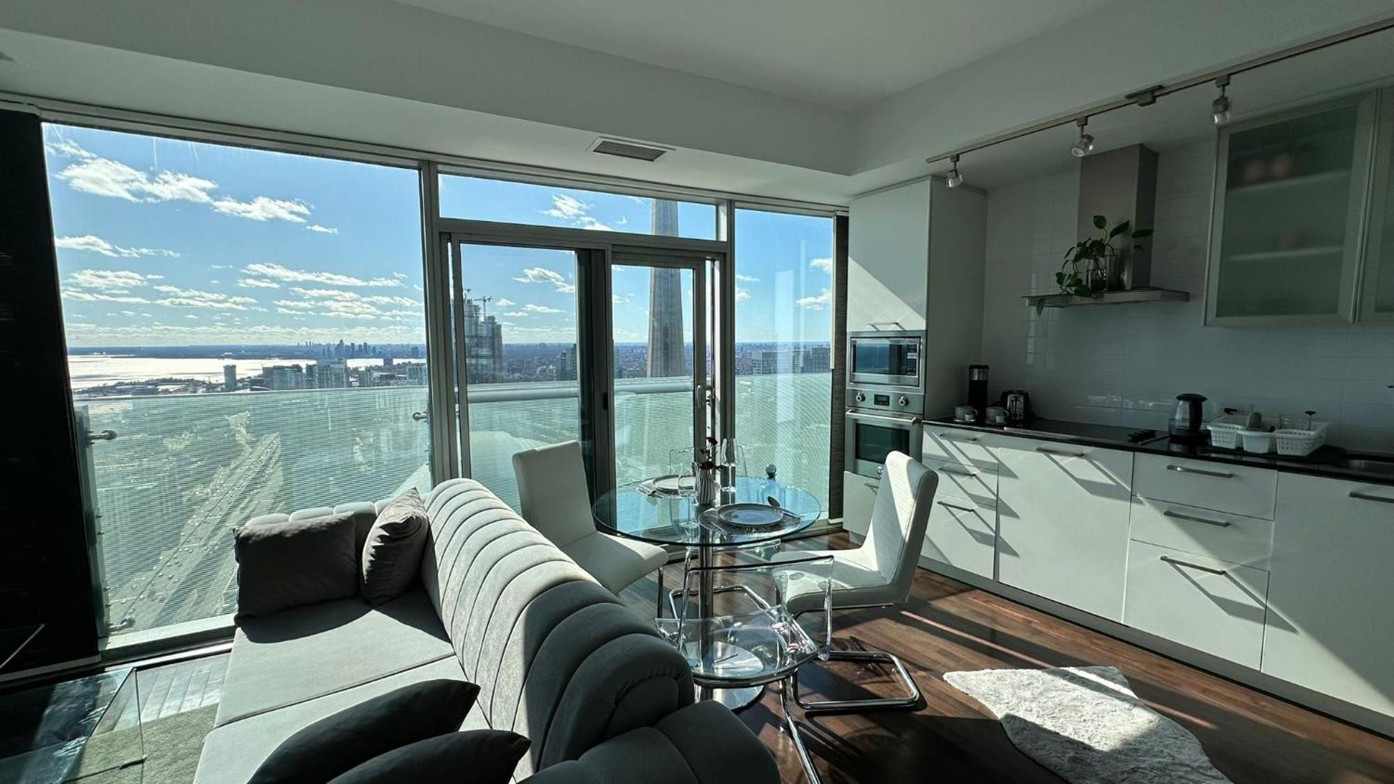 Downtown, Luxury Condo, Cn Tower, Rogers Center, Scocia Arena, Unobstructed View Toronto Kültér fotó
